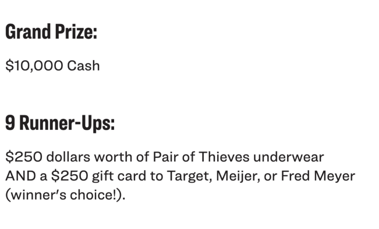 Enter the Pair of Thieves 10th Anniversary Sweepstakes and Win Big!