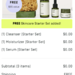 FREE Skincare Kit + FREE Shipping: Cleanser, Moisturizer, and Serum!