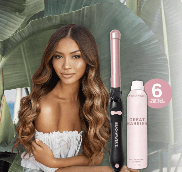 Win a Beachwaver Rotating Curling Iron Plus a Year’s Supply of Heat Protectant Spray