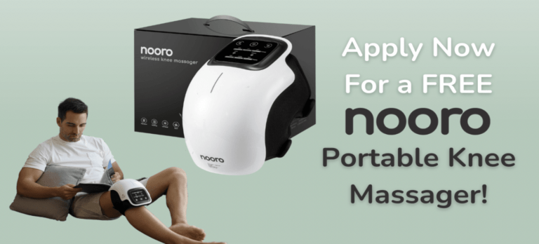How to Get a Free Portable Knee Massager