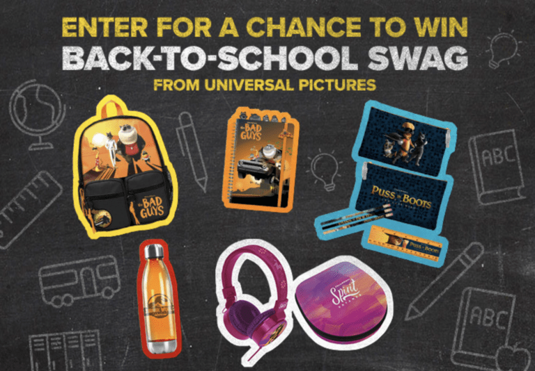 Win Amazing Back-to-School Gear in Universal Pictures’ Sweepstakes – Prizes Worth $200 Each!