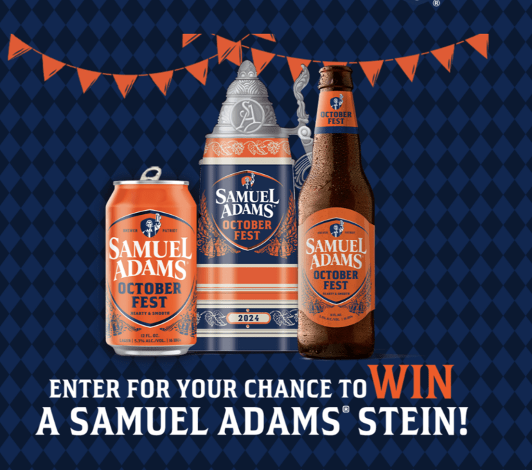 Enter the Sam Adams Octoberfest Instant Win Game and Win Big!