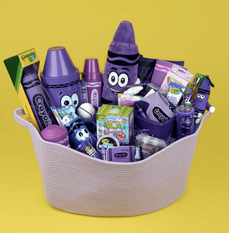 Crayola Purple Basket Giveaway