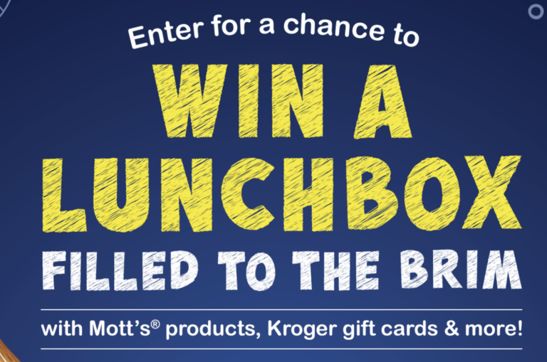 Win Big with the 2024 Motts Fill Your Lunchbox QR Code Sweepstakes!