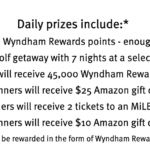 Score Big with the Wyndham Rewards Championship At Home Sweepstakes