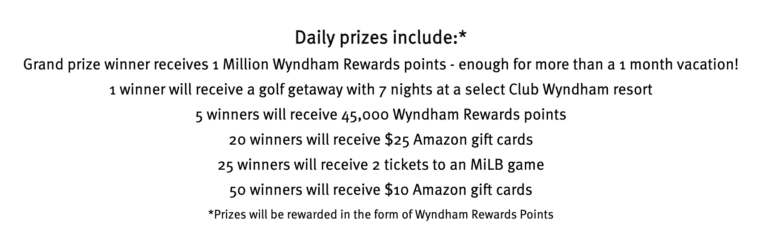 Score Big with the Wyndham Rewards Championship At Home Sweepstakes