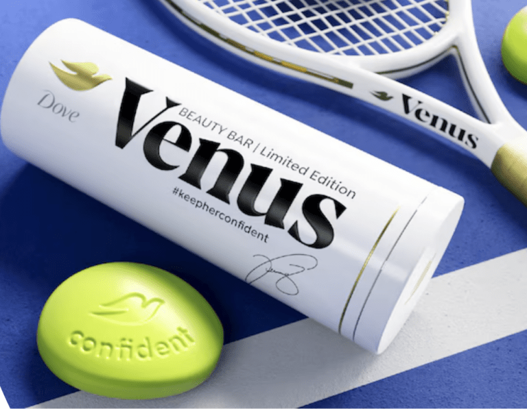 Win a Custom 3-Pack of Dove Soap in the Dove x Venus #KeepHerConfident Beauty Bar Giveaway!