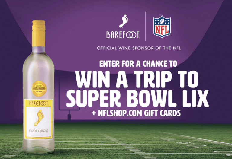Barefoot Wine’s NFL Sweepstakes: Your Chance to Win Super Bowl LIX Tickets and More!