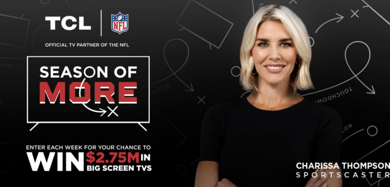 Win Big in TCL’s Season of More Giveaway – Weekly NFL Prizes Up for Grabs!