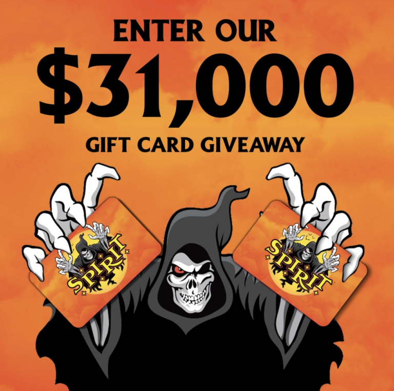 Win $1,000 from Spirit Halloween – Enter Now!