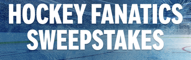 Score Big with the Hockey Fanatics Sweepstakes: Win Awesome Fan Gear Instantly!