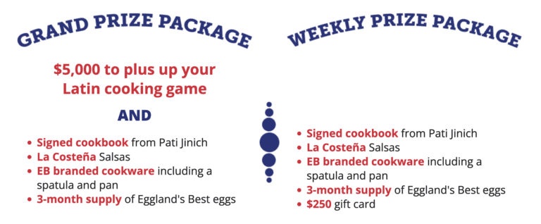 Enter the Eggland’s Best “Latin Heritage Celebración de Huevos” Sweepstakes: Win $5,000 and More!