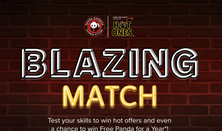 Panda Express Blazing Bourbon Chicken Game – Play & Win Big Instantly!