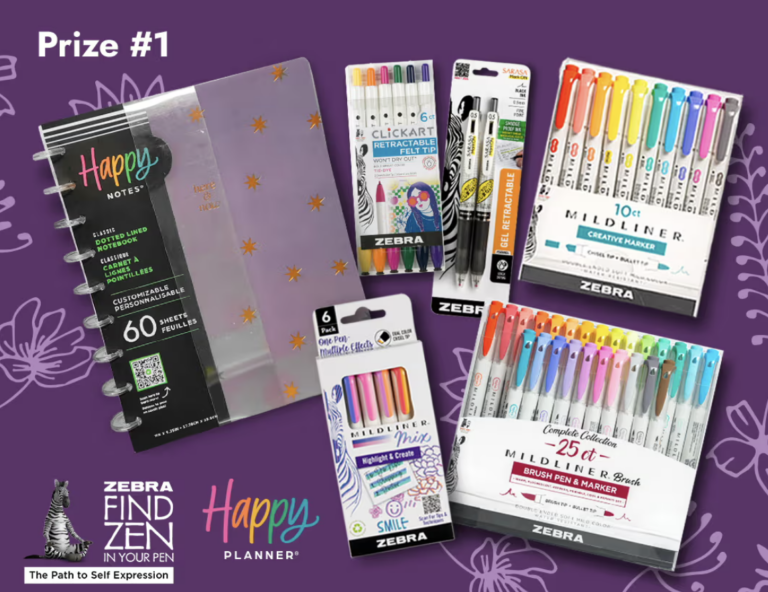 Win a Zebra Pen’s Planner Pack!