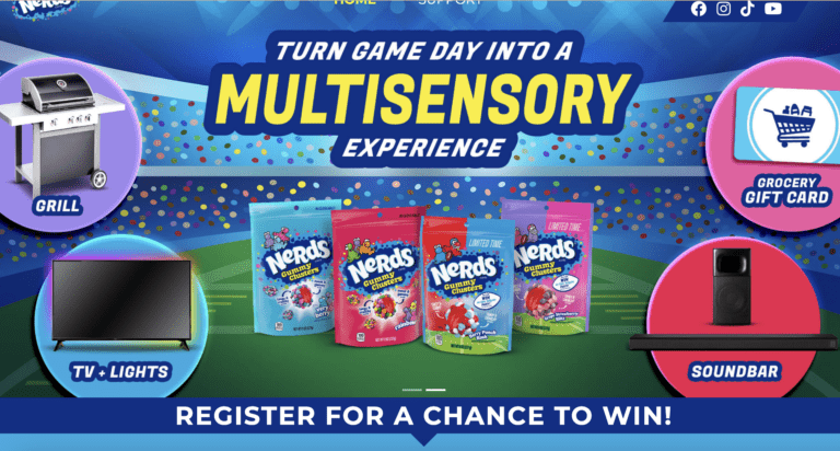 Enter the Nerds Game Day Sweepstakes to Win a Massive $25,000 Prize Pack!