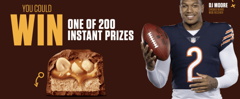 Score Big with the MARS SNICKERS NFL Instant Win Game! Win Exclusive Prizes Instantly!