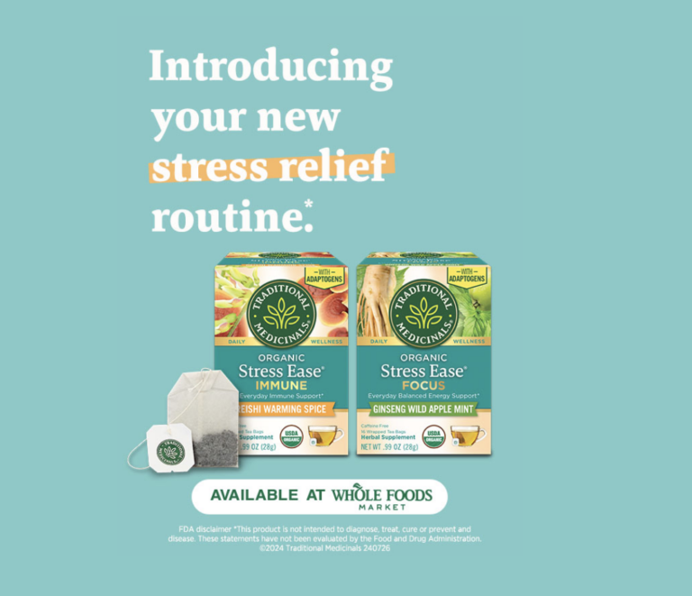 Free Sample: Traditional Medicinals Organic Stress Ease Tea