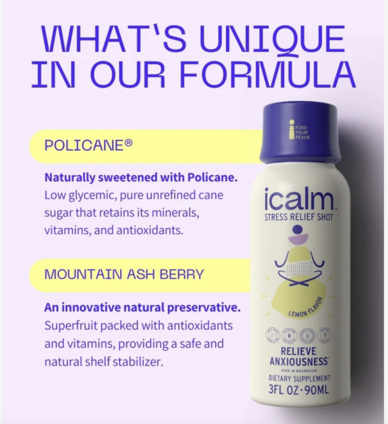 Get a Free iCalm Stress Relief Shot