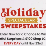 Win Big with the Shop LC Holiday Spectacular Sweepstakes – Daily Prizes and a Grand Prize Rolex!