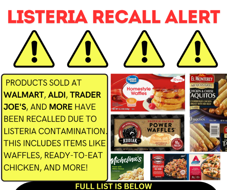 Massive US Recall: 11.7 Million Pounds of Poultry, Frozen Waffles, and More Pulled Due to Listeria