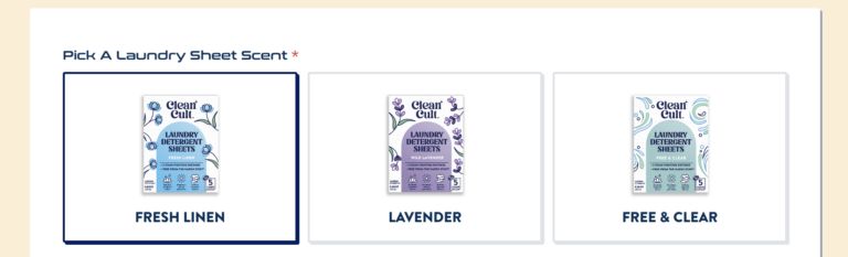 Get Your Free Sample of Clean Cult Laundry Detergent Sheets