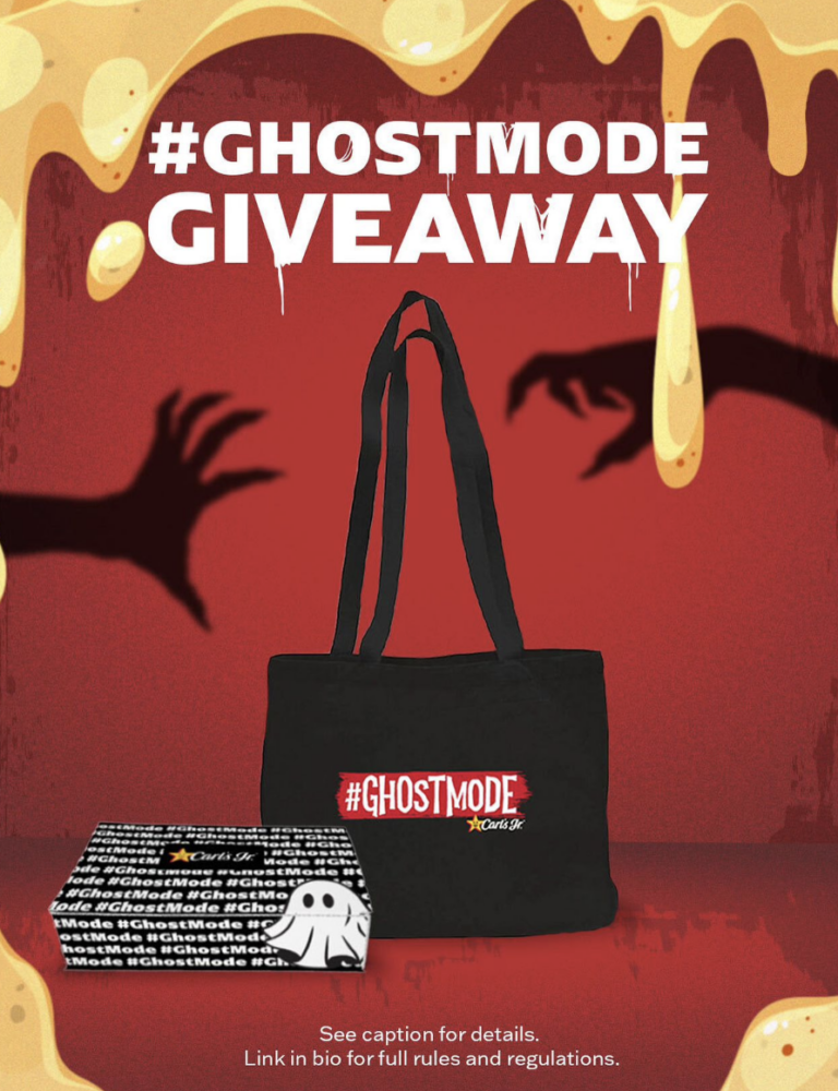 Win Big with the Carl’s Jr. Ghost Giveaway