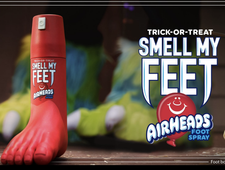 Instant Win Airheads “Trick or Treat Smell My Feet” Foot Spray Promotion