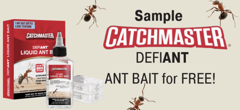 Sign Up for a Chance to Sample Catchmaster’s DefiANT Liquid Ant Bait for FREE!
