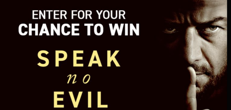 Win Big in the Speak No Evil Instant Win Sweepstakes