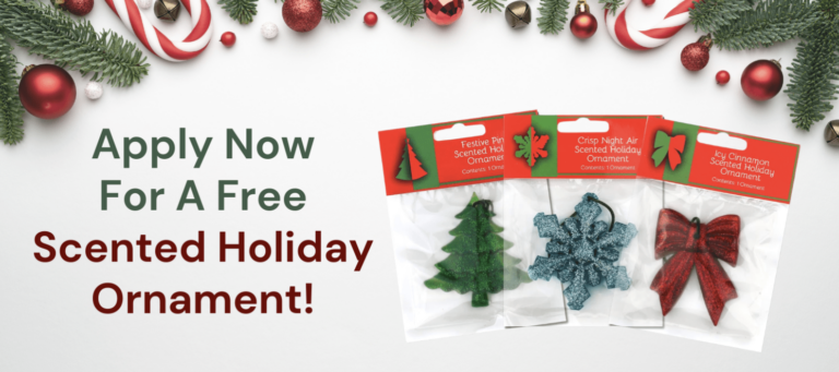 Get Your Free Holiday Scented Ornament