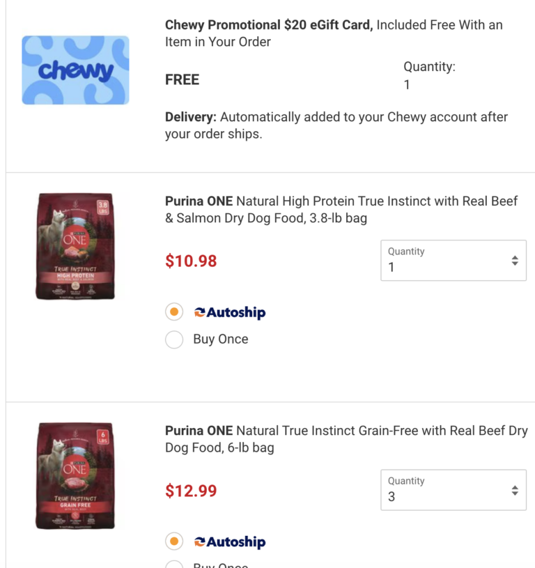 How to Get Free Bags of Purina ONE Dog Food!