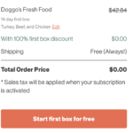 Get a Free Box of The Farmer’s Dog Fresh Dog Food – Limited-Time Offer!