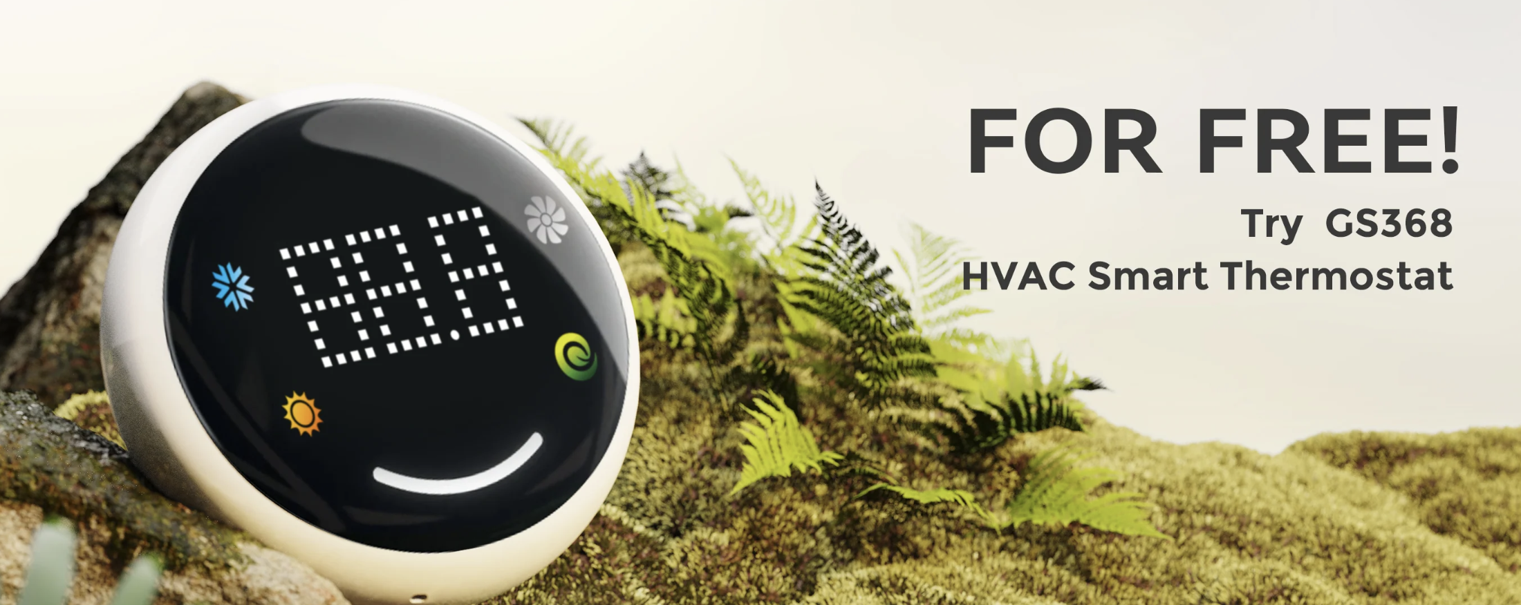 Siterwell Smart Thermostat Anemoi G1 with touchscreen display and energy-saving features