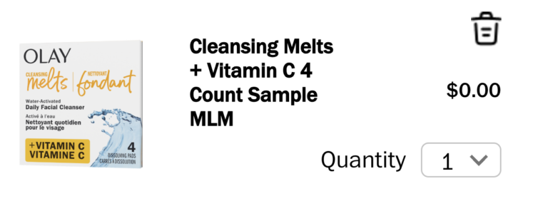 Score a Free Olay Cleansing Melts + Vitamin C 4 Count Sample – Here’s How!