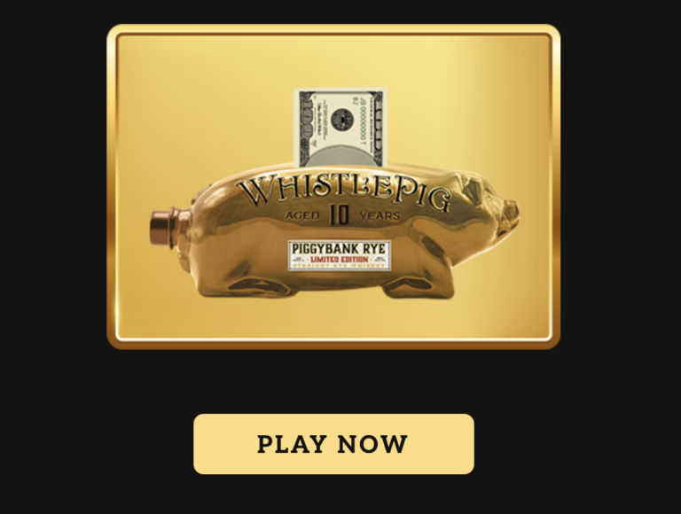 Score Big with the WhistlePig Whole Lotto Pig Holiday Sweepstakes – Instant Win Cash Prizes Await!