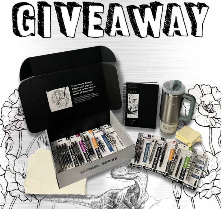 Win Big with Zebra Pen’s Zen’s STEEL Artist Box Giveaway