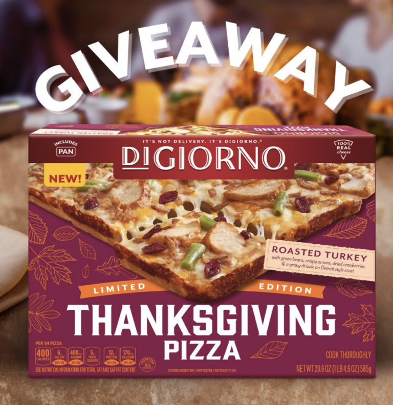 DiGiorno Thanksgiving Pizza Giveaway – Enter Now to Win!