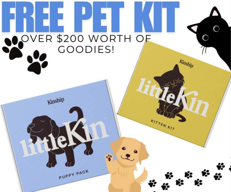Get Free Pet Supplies for Your Puppy or Kitten (Worth $200!)