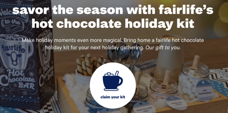 Win a Fairlife Hot Chocolate Bar Kit – 560 Holiday Prizes Available!