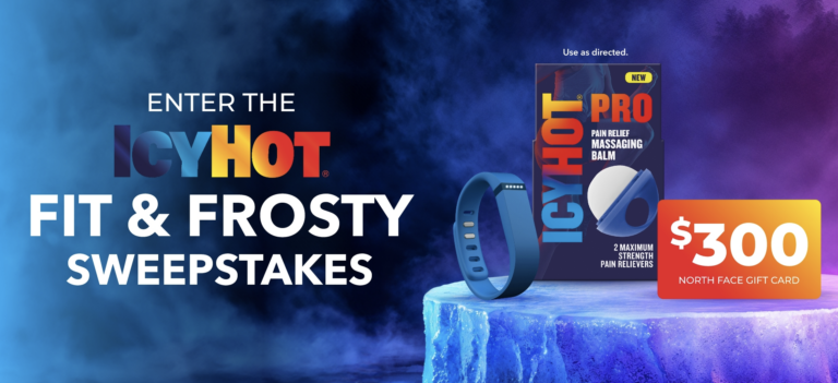 Icy Hot Fit & Frosty Sweepstakes: Win Big with Icy Hot’s Exclusive Prizes