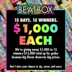 Win Big with the BeatBox Beverages Flavor Pays Big Sweepstakes!