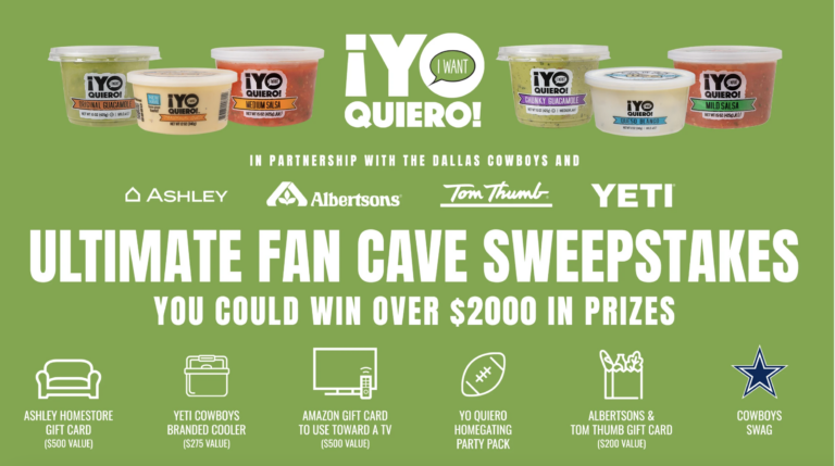 Win Big with the Yo Quiero Ultimate Fan Cave Sweepstakes
