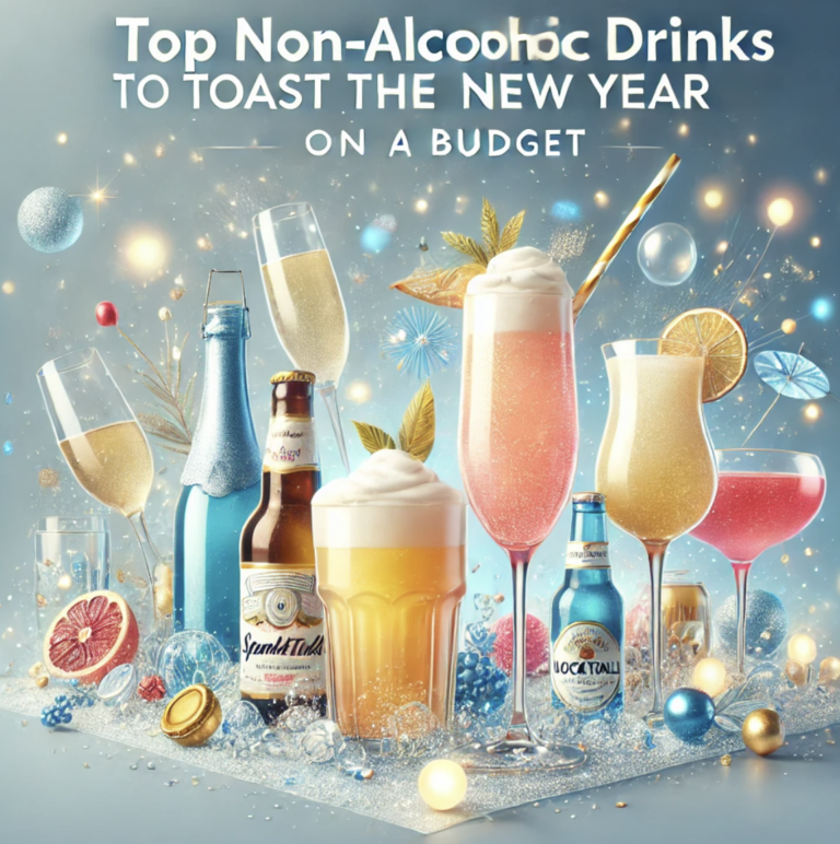 Top Non-Alcoholic Drinks to Toast the New Year on a Budget