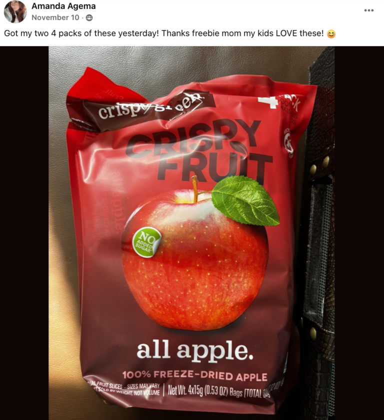 Discover Crispy Fruit: Share Your Healthy Habits and Snag a Free 4-Pack!