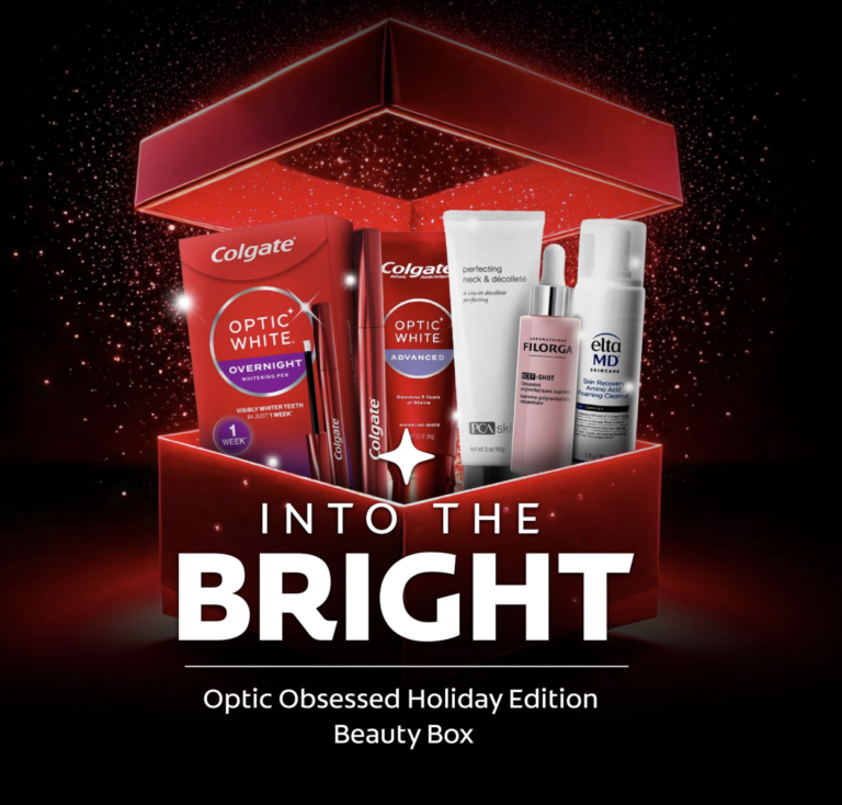 Into the Bright Holiday Sweeps: Your Chance to Shine with Colgate Optic Obsessed!