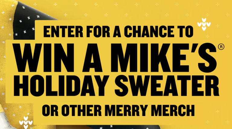 Mike’s Hard Lemonade Holiday Sweepstakes: Your Chance to Win Festive Swag!
