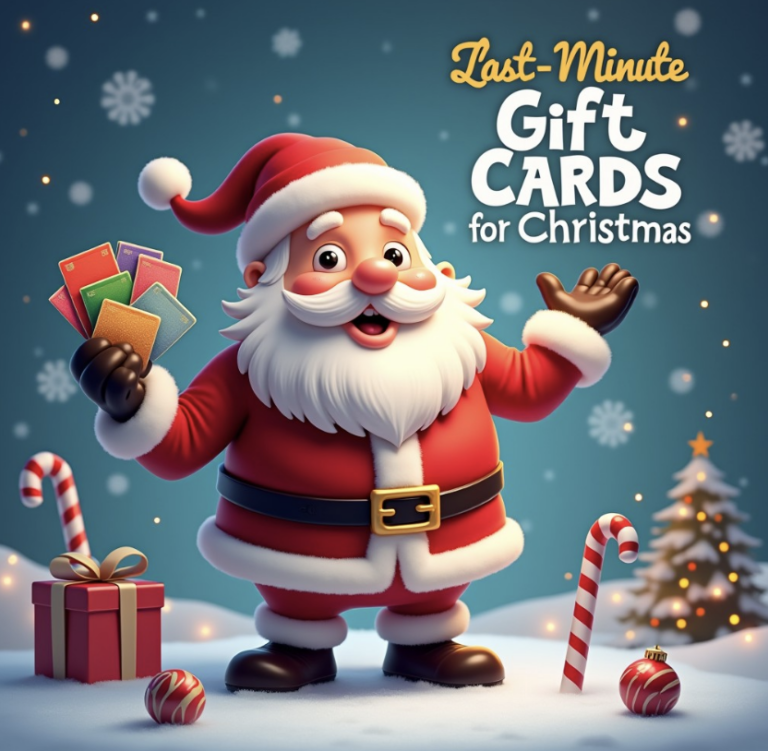 Last-Minute Gift Card Ideas for Christmas