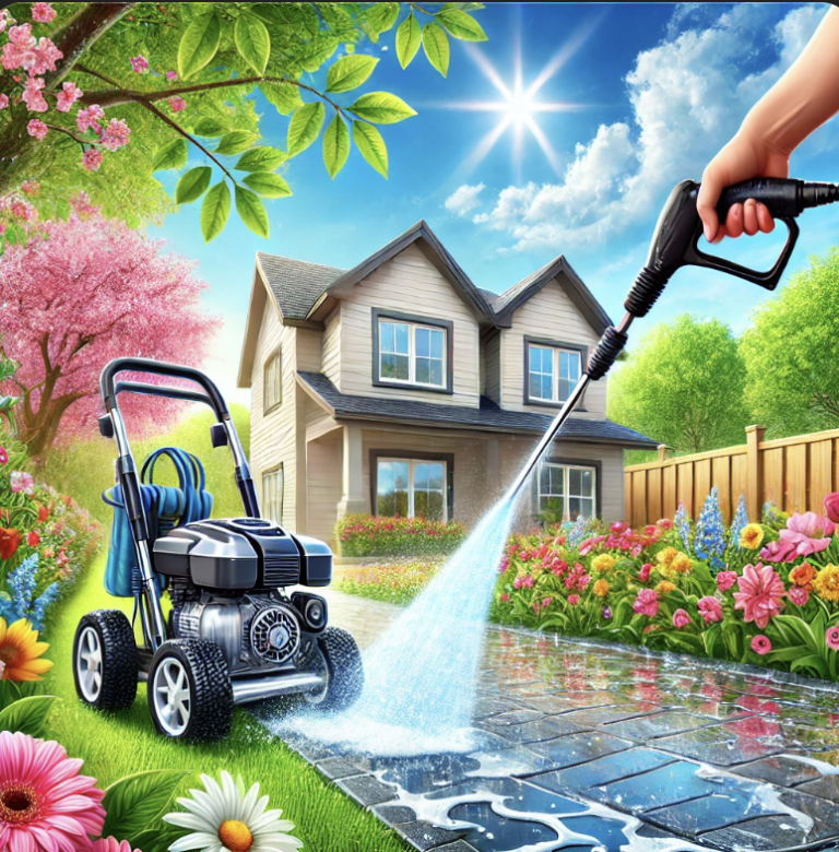 How to Use a Pressure Washer to Prep Your Home for Spring