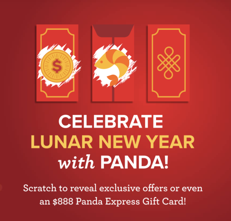 Scratch and WIN! Panda Express Has Instant Prizes You Cannot Miss!