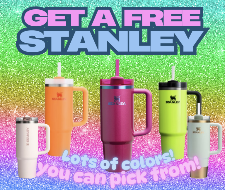 Get a FREE Stanley Tumbler with This TopCashback Deal!